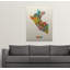 Francy, «Pérou Watercolor Map» par Abarca, impression-26532891-18657077