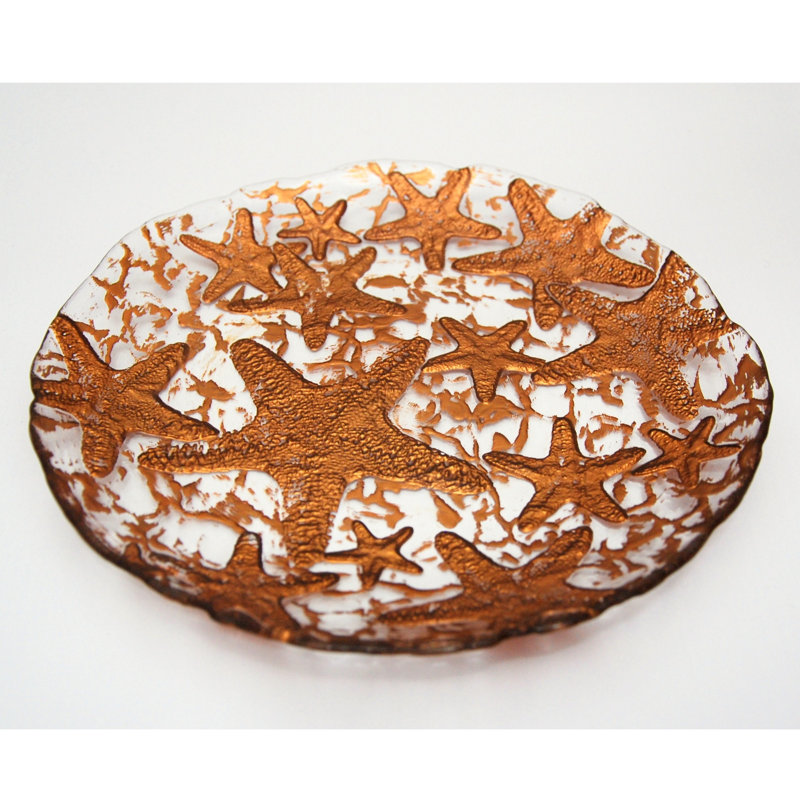 Titus 8" Dessert Plate, Bronze
