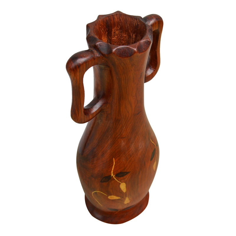 Wood Table Vase