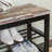 Kirchoff 8 Pair Shoe Storage Bench