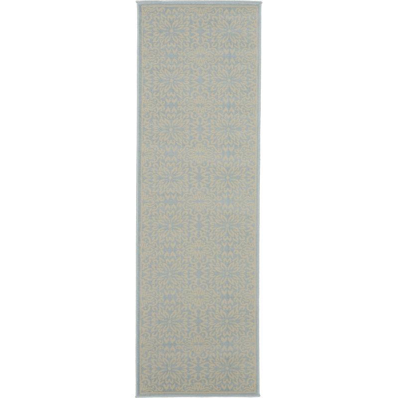 Yurig Floral Indoor Rug, Runner 2'3" x 7'3"