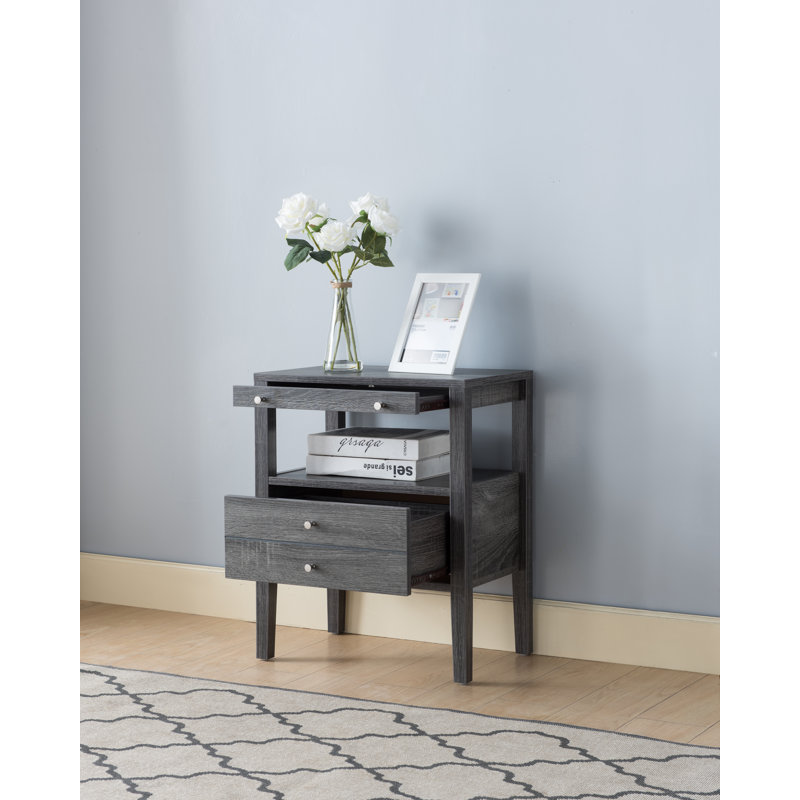 Table d'appoint Alaska, Gris