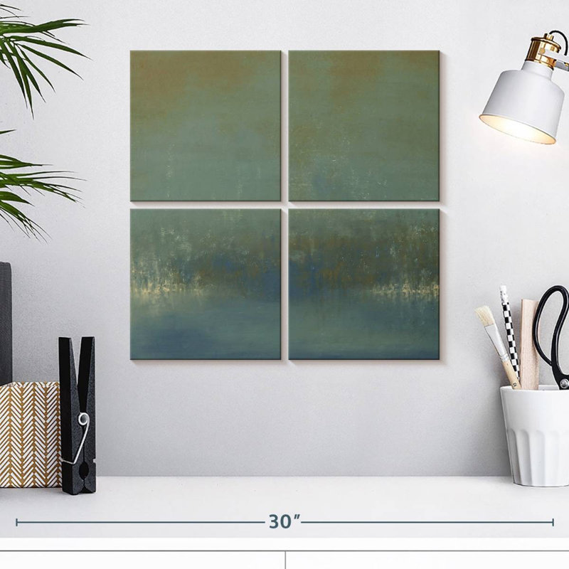 Across The Bay I, 18" H x 18" W