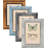 5X7 Picture Frames Set Of 4 Rustic Retro Photo Frame With Plexiglass Wall Mount And Tabletop Display Family Friends Wedding Gift