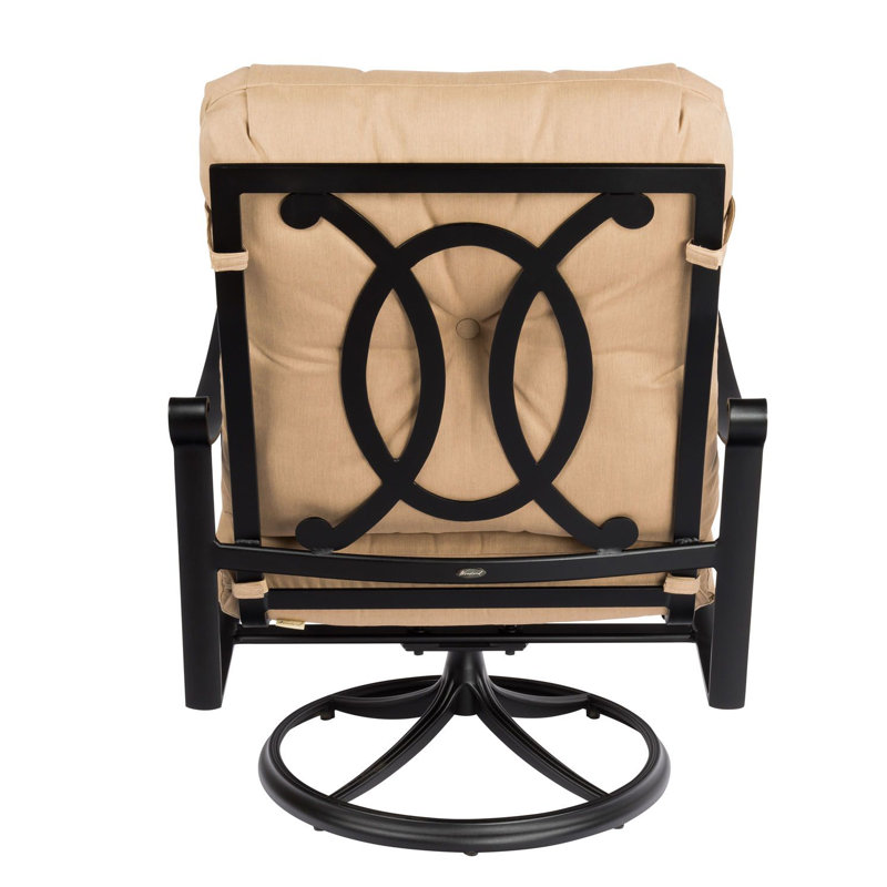 Belden Outdoor Rocker Chair, Graphite, Hedge Flannel