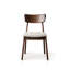 Chaise d'appoint en bois massif Rozella-166457847