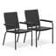 Ensemble de 2 chaises d'extérieur en polystyrène-702745169