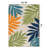 Palm Ivory/Multi Indoor/Outdoor High-Low Area Rug-327138708-327138709