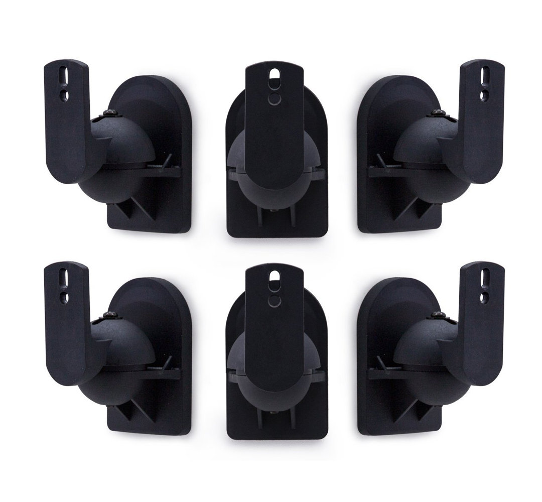  Surround Sound Universal Wall Speaker Mount (Set of 6) Mount-it