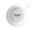 Porcelain Espresso Cup and Saucer