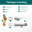 Robinet de salle de bain mural Topcraft-123398885