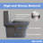 One-Piece 0.8/1.28 GPF Dual Flush Elongated Toilet In Seat Included-102800255
