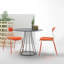 Chaise d'appoint rembourrée Shady-2118272973