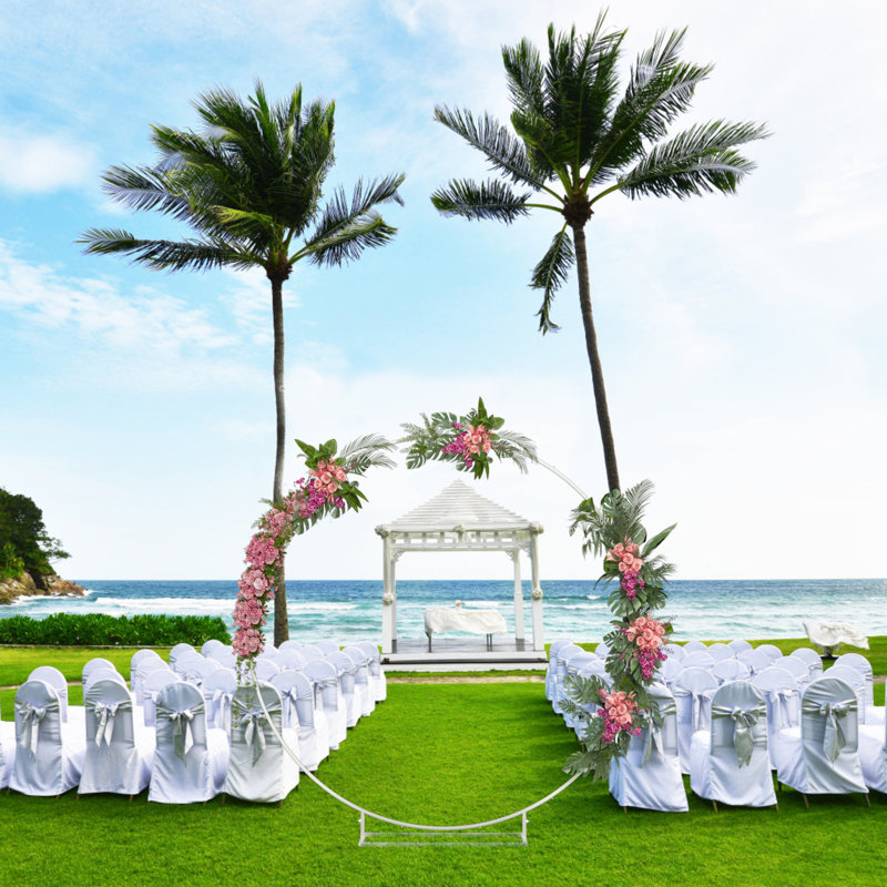 Metal Backdrops & Signs, White
