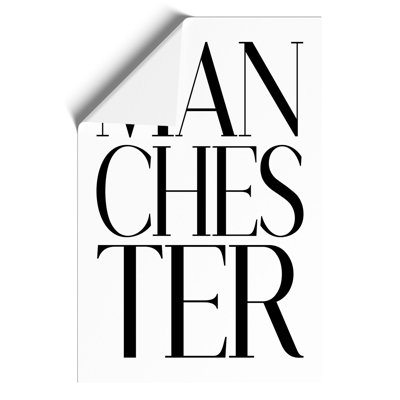 Manchester - Frameless Print