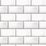 Just Kitchens Metro Tile Design 33' L x 21" W Wallpaper Roll