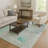 Premium Machine Washable Mouton Abstract Rug-410575379
