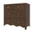 Sutton 4 Drawer Dresser, Walnut-1151066585