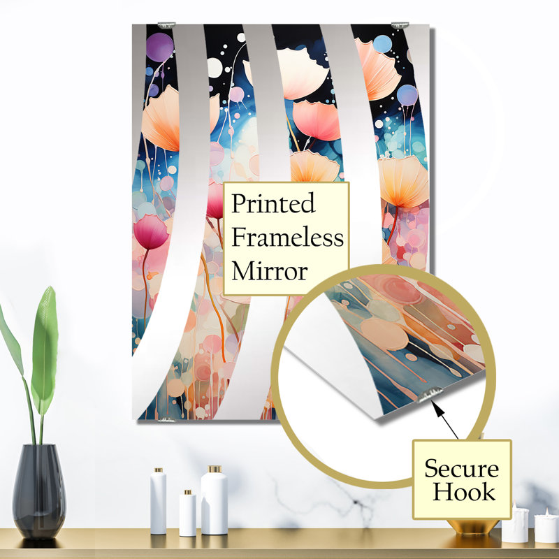 Miroir mural Ellsie - Big Botanicals, 32 po x 24 po