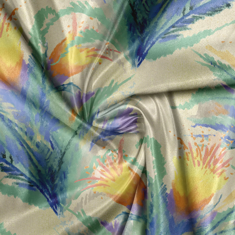 Semi Sheer Curtain Pair