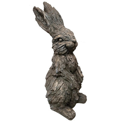 Carmel Animals Weather Resistant Fiberstone Garden Statue