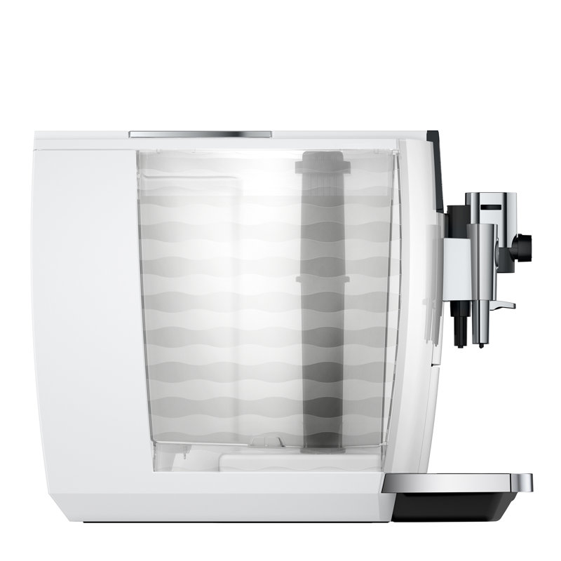 E10 Piano White Coffee and Espresso Machine