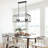 Flenderson 6 - Light Matte Black Square/Rectangle Pendant