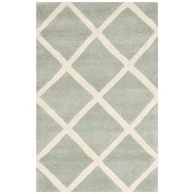 Teresita Hand Tufted Wool Geometric Rug