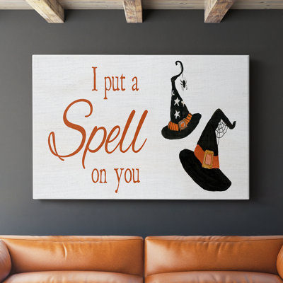 «Put A Spell» - galerie enveloppée Cavas