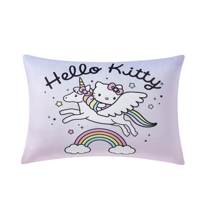 Hello Kitty Kids Bed Pillow Pack W/ Removable Pillowcase