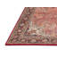 Tapis oriental bleu foncé / rose / crème-1106928967