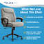Chaise de bureau ergonomique à dossier moyen Transform 1.0-745198889-745198890