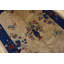 Ivory Chinese - Art Deco Wool Small Scatter Size 1920s Knotted Rectangle Antique Rug