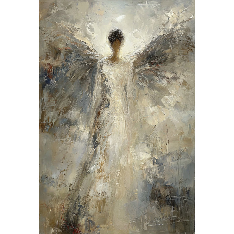 «Heaven Sent», art mural sur toile tendue, L 24 po x H 36 po x P 1,5 po