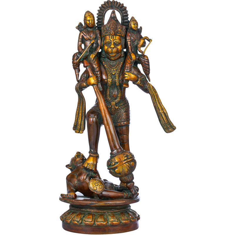 Hanumanji sauve Rama Lakshman de Mahiravan, Double Chola