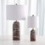Lampe en marbre Callugu-Marron-Lg-113912035-113912036