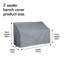 Outdoor Patio Bench Cover-34157557