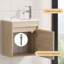 16” Bathroom Vanity Sink Combo For Small Space Wall Mounted Cabinet Set-2082861809