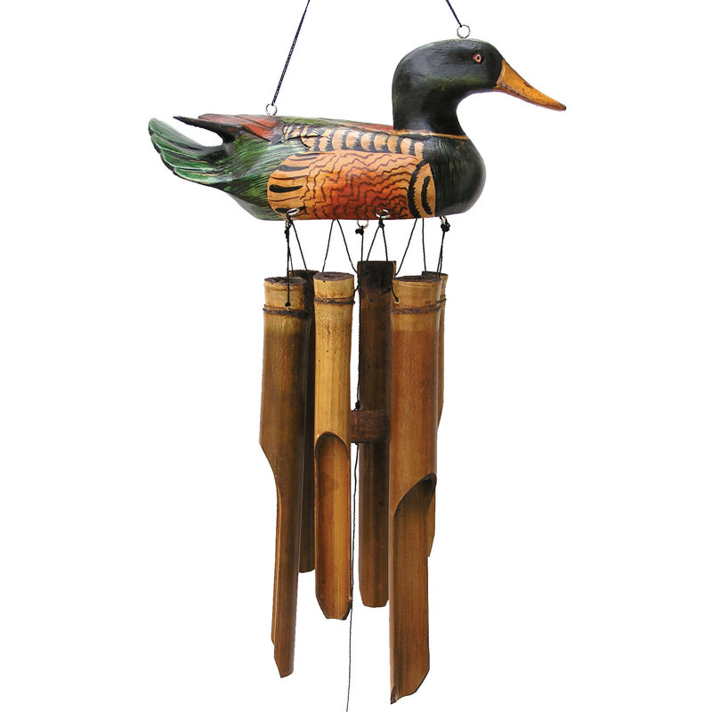 Carillon à vent en bambou mallard