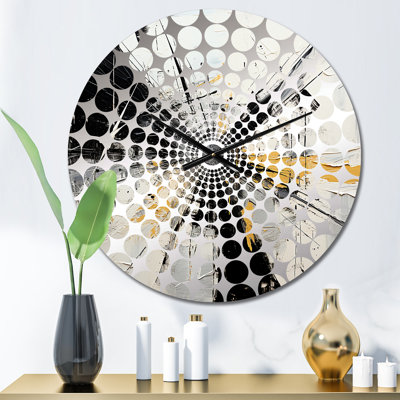 Arbnor - Horloge murale peinture abstraite