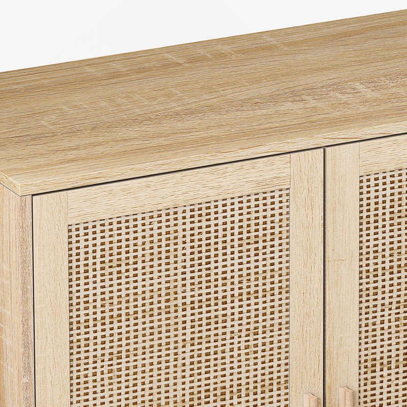 Armoire de rangement 62,6 po, Naturel