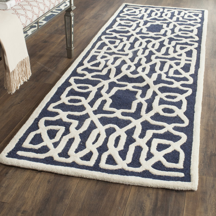 Cannen Hand Tufted Wool Geometric Rug