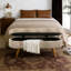 Banc de rangement repose-pieds ovale-305573848