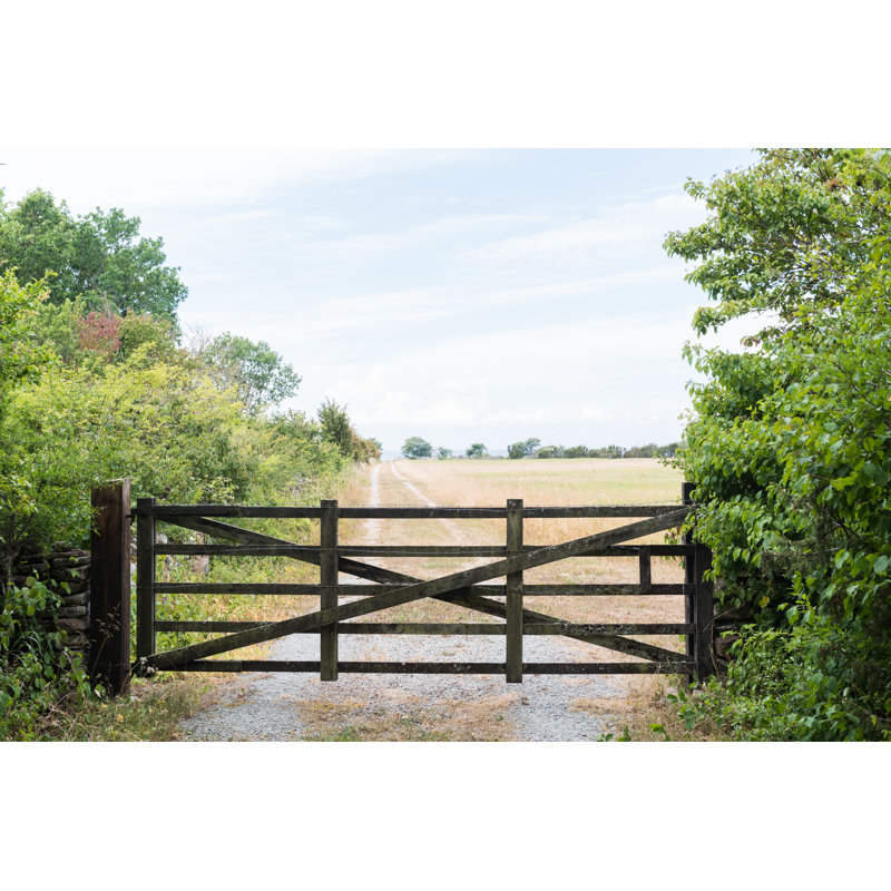 Old Gate - Wrapped Canvas Print, 30cm H x 46cm W
