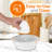 Nutrichef Food Processor Citrus Juicer Attachment - Replacement Parts For Nutrichef Multifunction Food Processor Model Number: Ncfp8-100146912