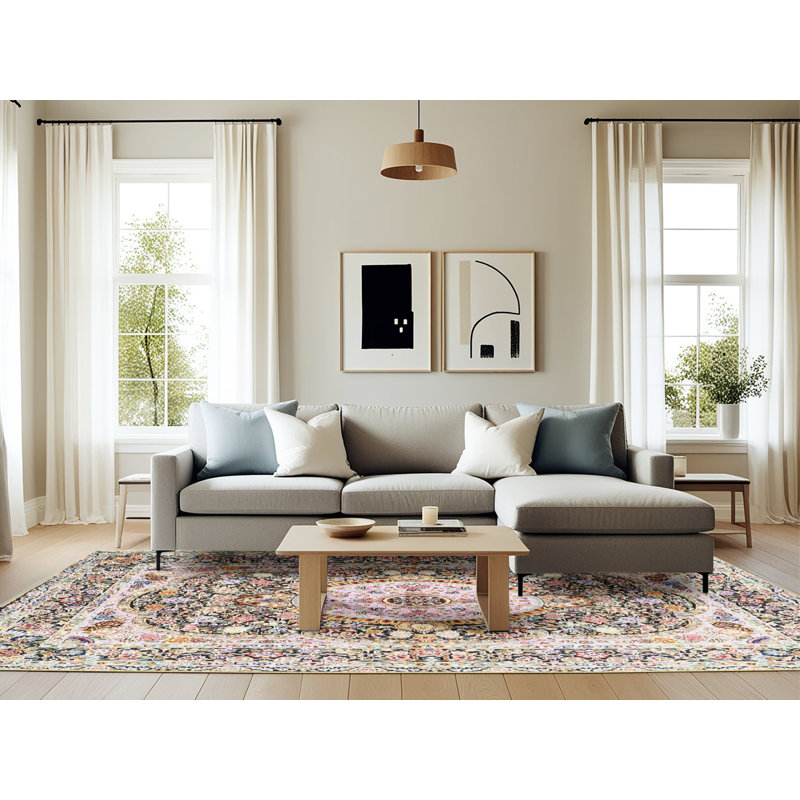 Dahlgreen Oriental Indoor Rug, Rectangle 6' x 9'