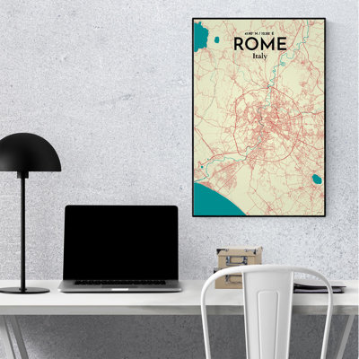 " Rome City Map "