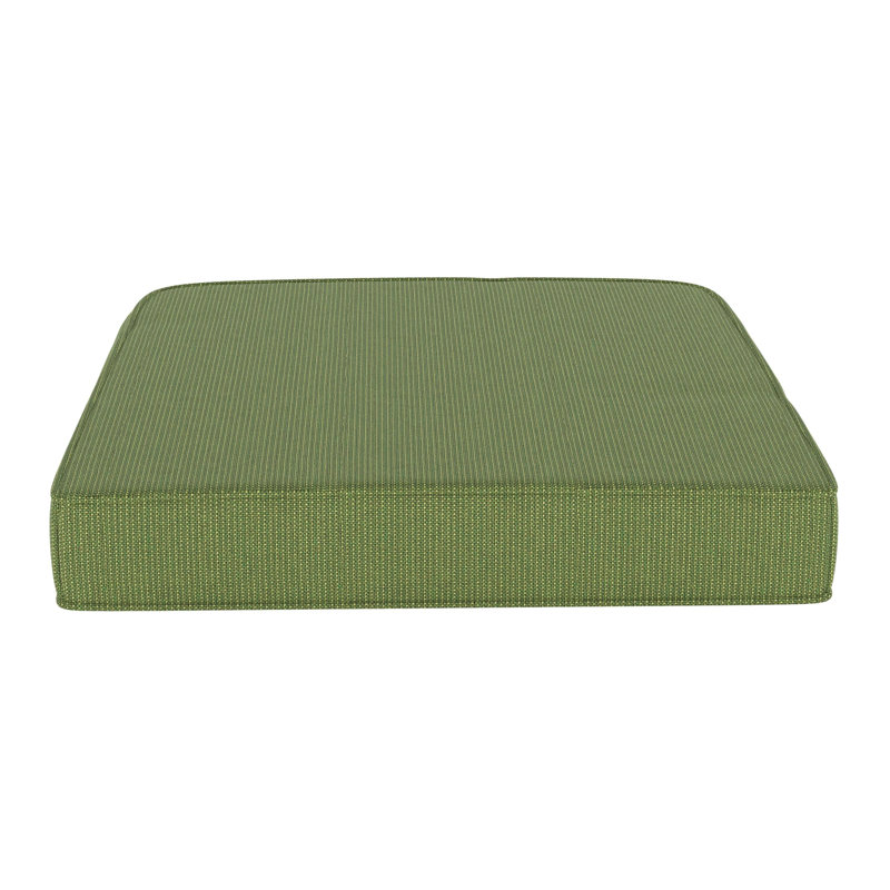 Outdoor Sunbrella® Seat Cushion, Spectrum Cilantro Sunbrella® Plainweave, 20" W x 18" D
