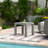 Fionnula Aluminum Patio Table-21632063