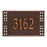 Boston Personalized Standard 1-Line Wall Address Plaque